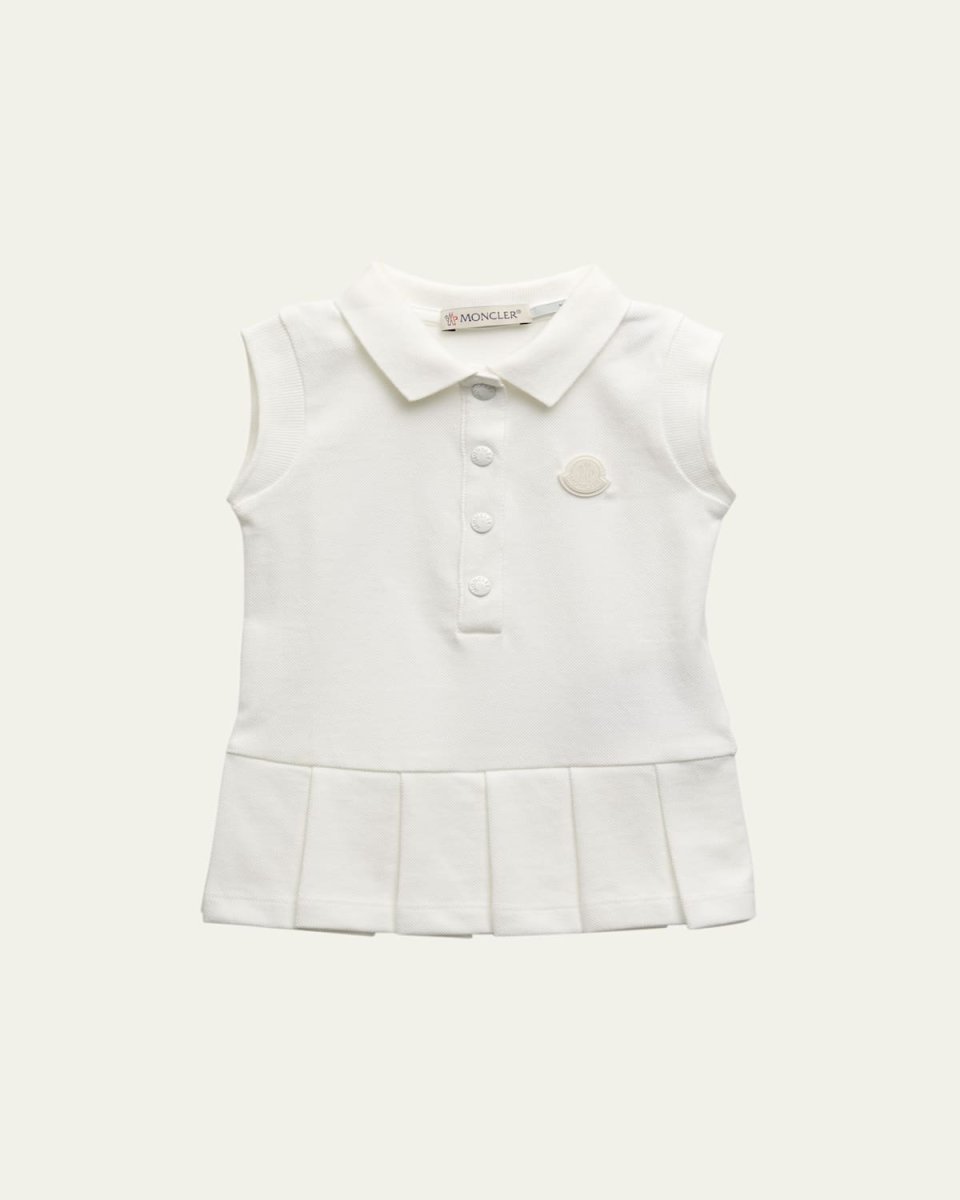 Girl's Logo Patch Tennis Dress, Size 3M-2